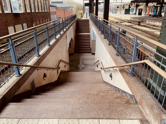 Billede af Fredericia Banegård .
