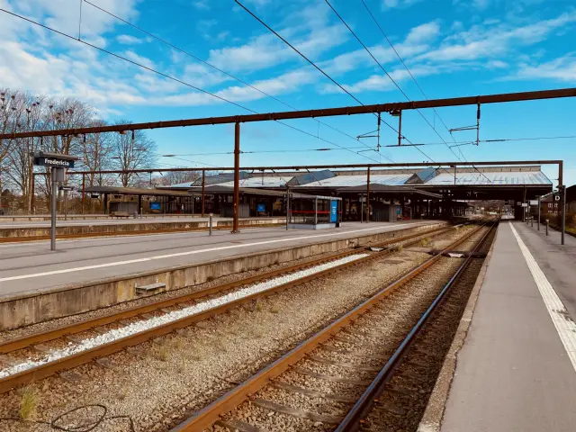 Billede af Fredericia Banegård .