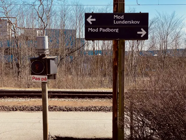 Billede af Vamdrup Station.