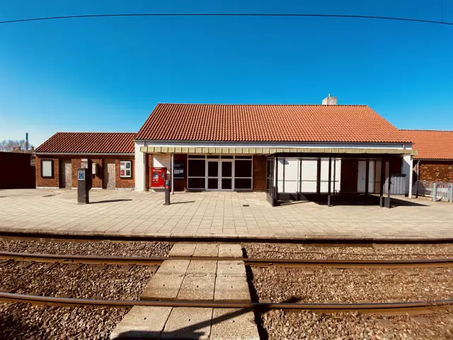 Billede af Vamdrup Station.