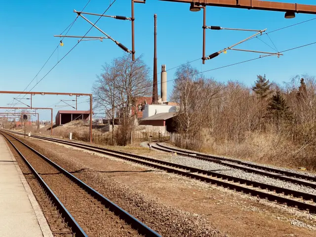 Billede af Vamdrup Station.