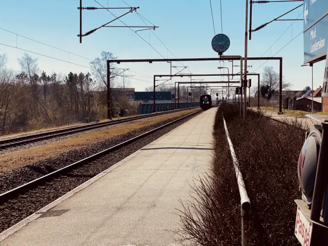 Billede af Vamdrup Station.