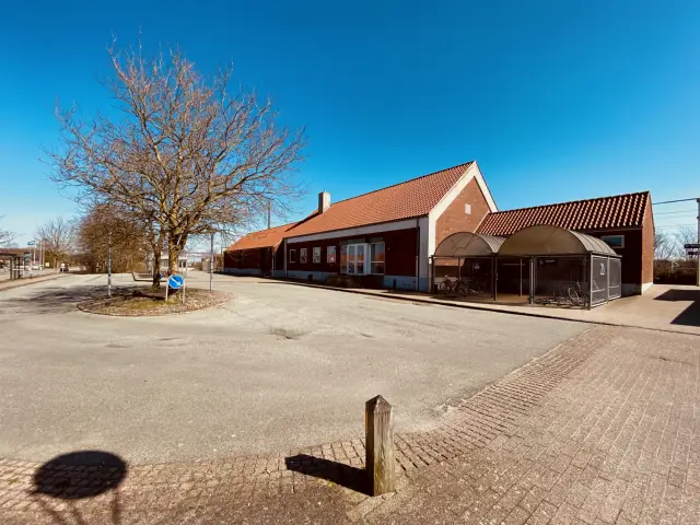 Billede af Vamdrup Station.