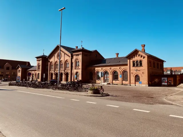 Billede af Slagelse Station.
