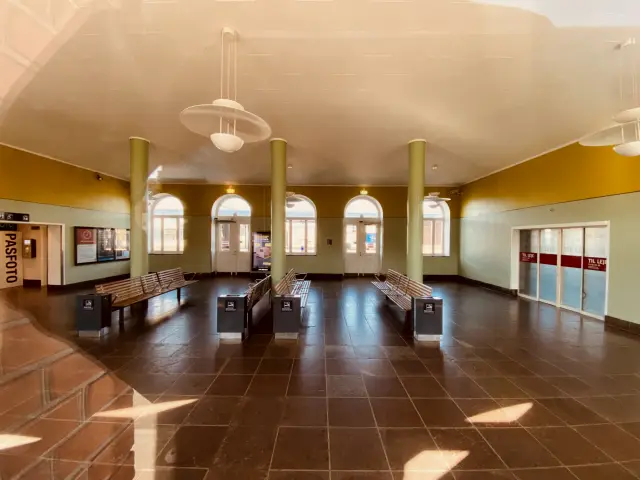 Billede af Slagelse Station.