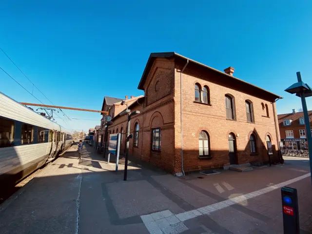 Billede af Slagelse Station.