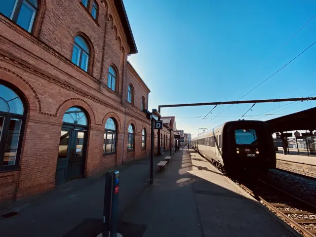 Billede af Slagelse Station.