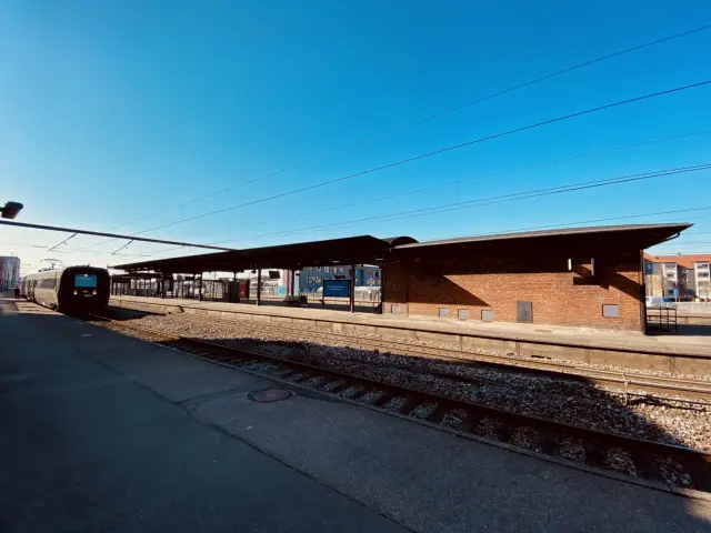 Billede af Slagelse Station.