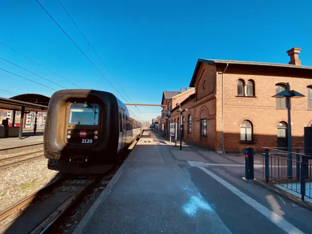 Billede af Slagelse Station.