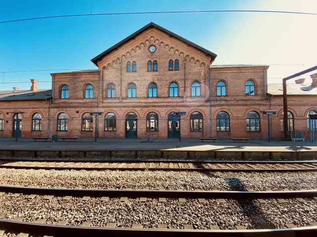 Billede af Slagelse Station.