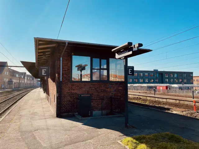 Billede af Slagelse Station.