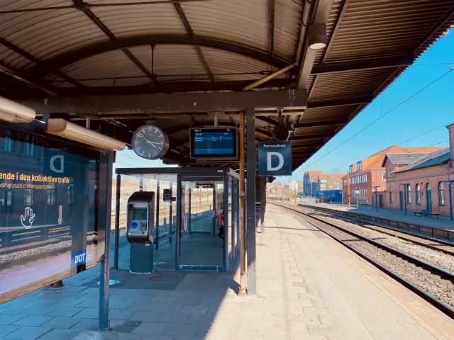 Billede af Slagelse Station.