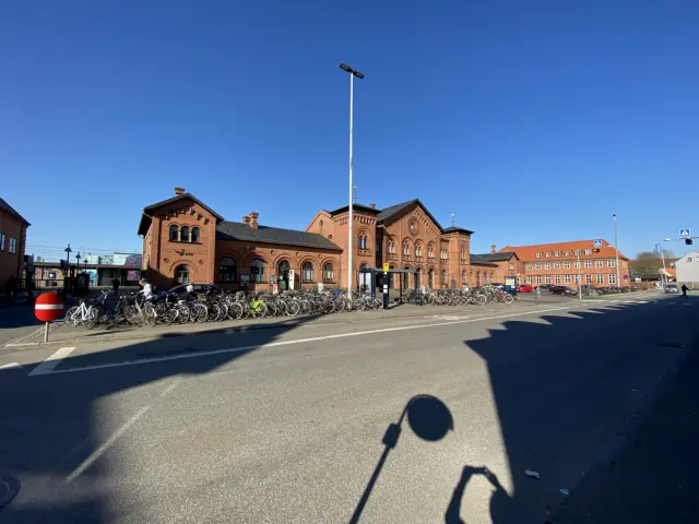 Billede af Slagelse Station.