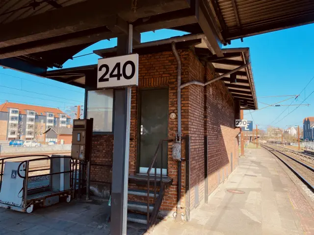Billede af Slagelse Stations kommandopost.