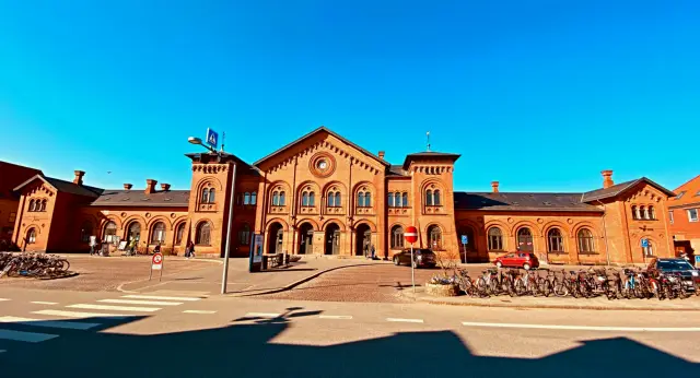 Billede af Slagelse Station.