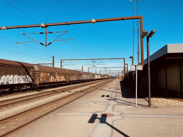 Billede af Padborg Station.