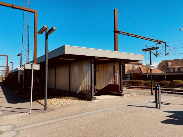 Billede af Padborg Station.