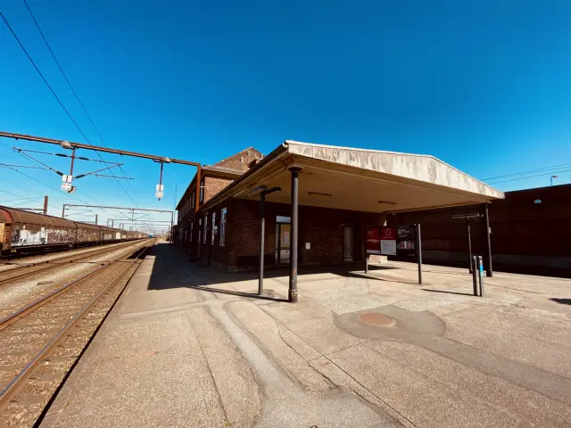 Billede af Padborg Station.