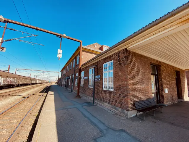 Billede af Padborg Station.