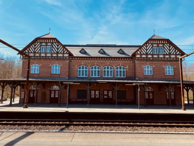 Billede af Skodsborg Station.