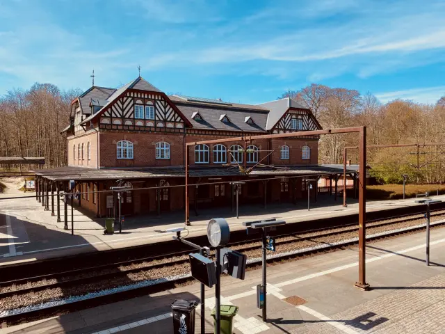 Billede af Skodsborg Station.