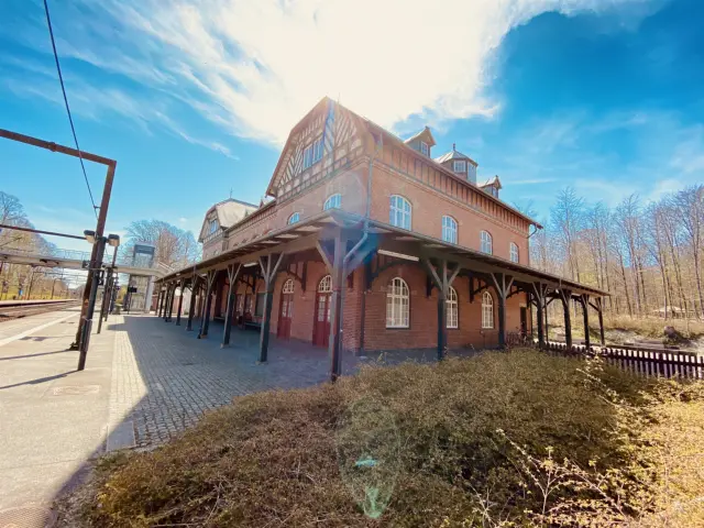 Billede af Skodsborg Station.