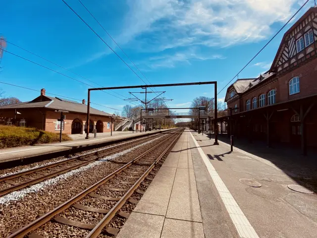 Billede af Skodsborg Station.