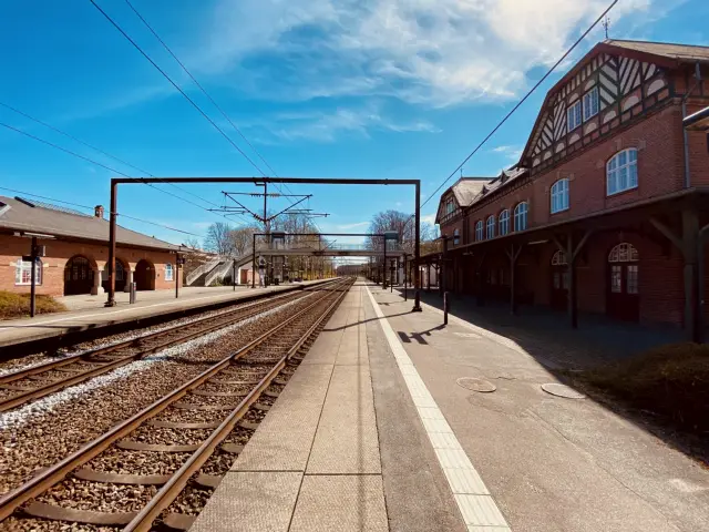 Billede af Skodsborg Station.
