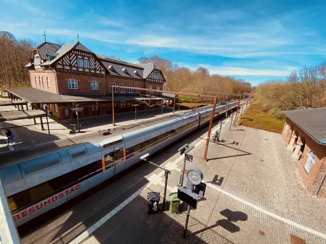 Billede af Skodsborg Station.