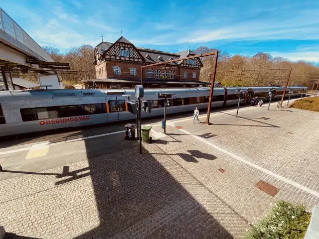 Billede af Skodsborg Station.