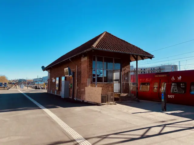 Billede af Hillerød Station.