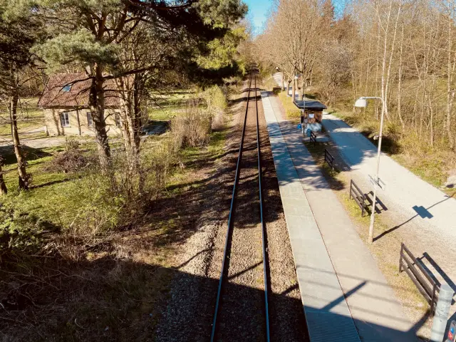 Billede af Grønholt Station.