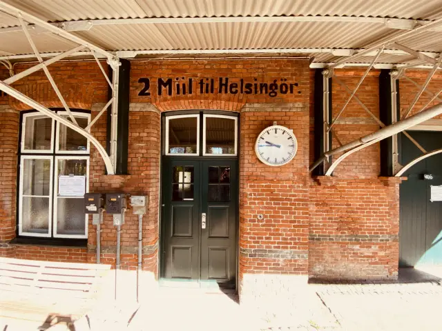 Billede af Fredensborg Station.