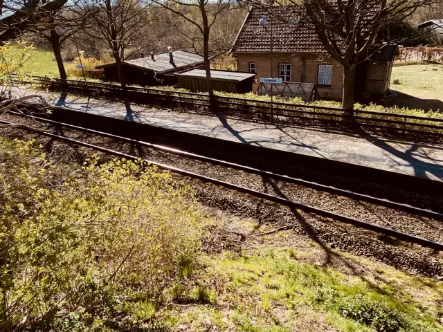 Billede af Langerød Station.