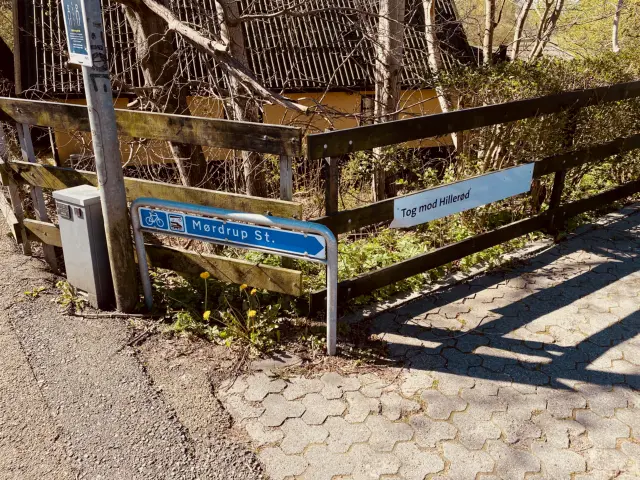 Billede af Mørdrup Station.