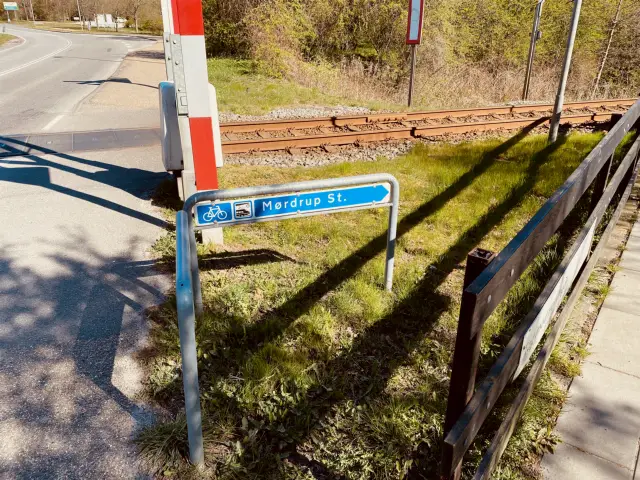 Billede af Mørdrup Station.