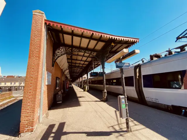 Billede af Helsingør Banegård.