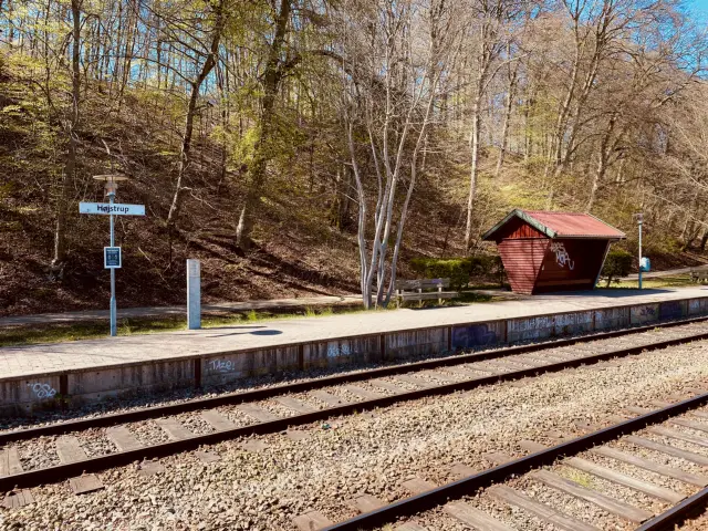 Billede af Højstrup Station.