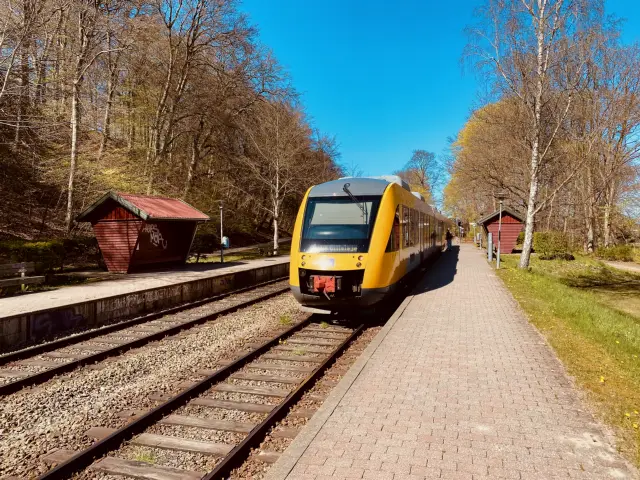 Billede af Højstrup Station.