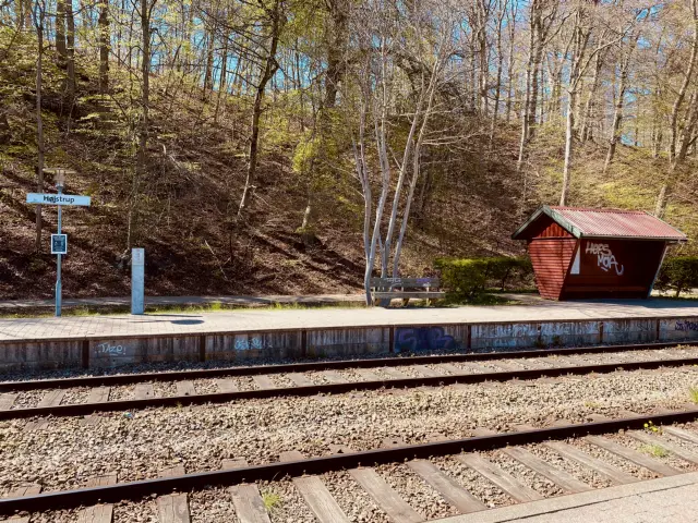 Billede af Højstrup Station.