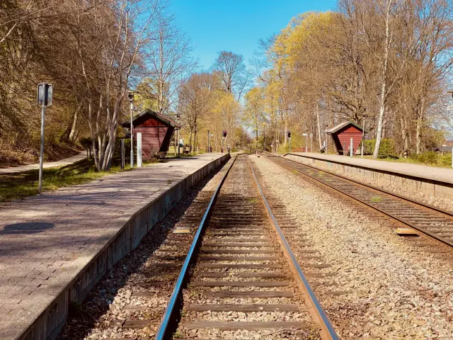 Billede af Højstrup Station.
