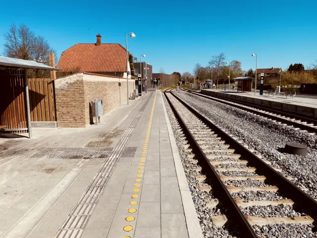 Billede af Ålsgårde Station.