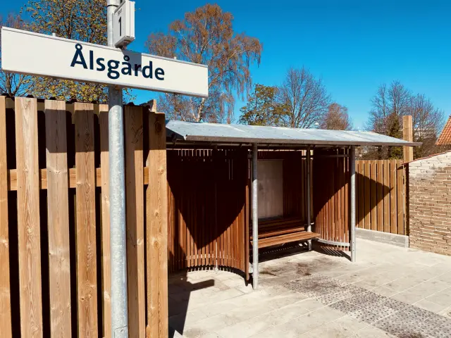 Billede af Ålsgårde Station.