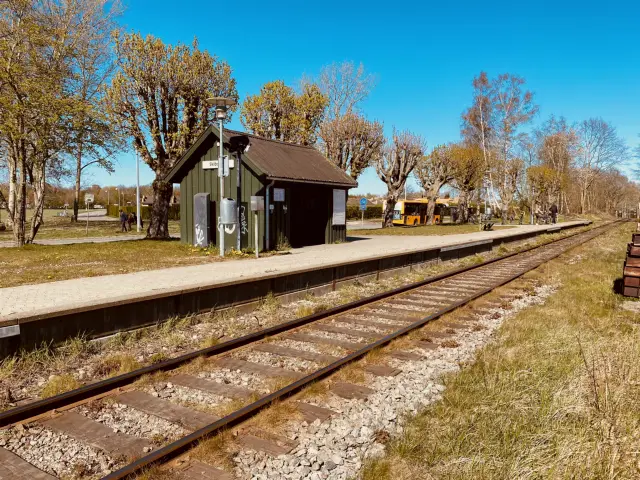 Billede af Skibstrup Station.