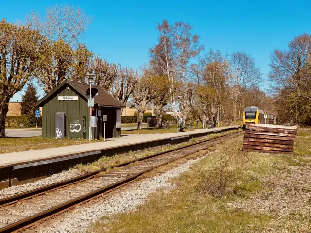 Billede af Skibstrup Station.