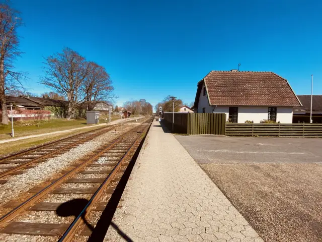 Billede af Saunte Station.