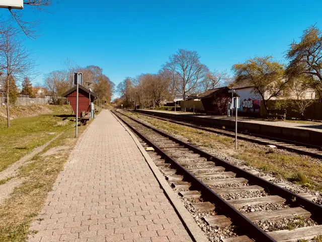 Billede af Saunte Station.