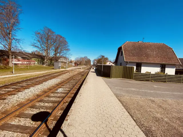 Billede af Saunte Station.