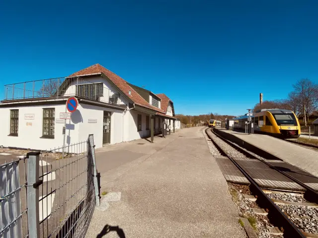 Billede af Hornbæk Station.