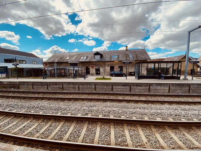 Billede af Allerød Station.
